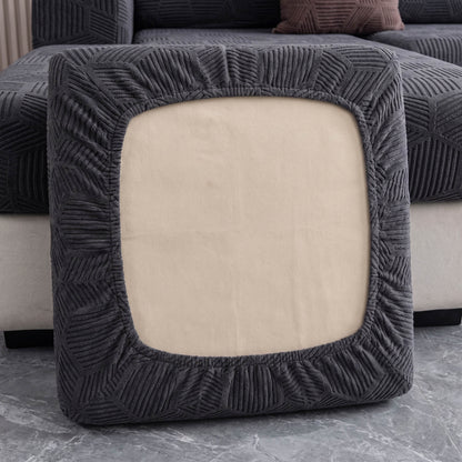 Spill-Resistant Honeycomb Stretch Sofa Cover