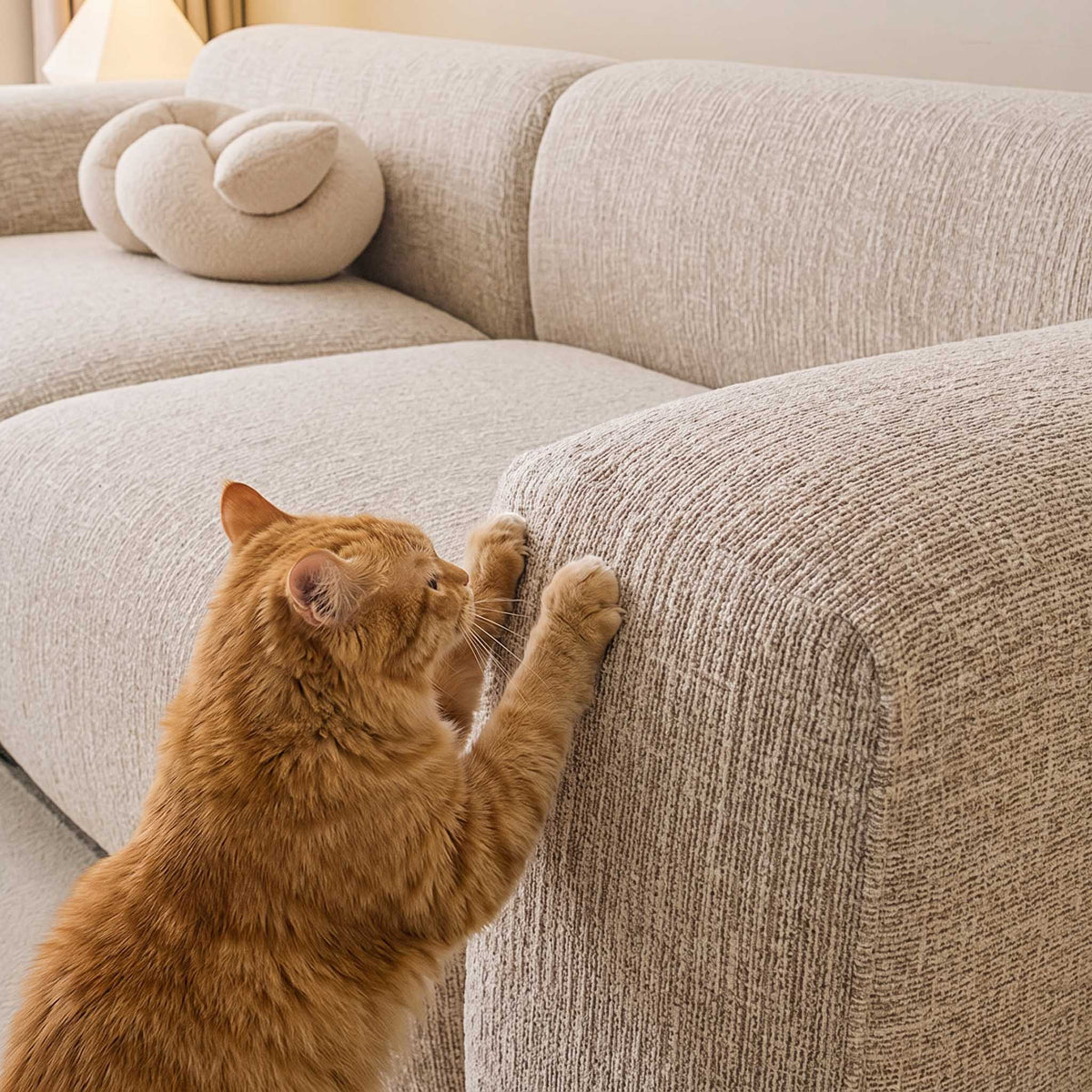 Elegant Chenille Stretch Sofa Cover