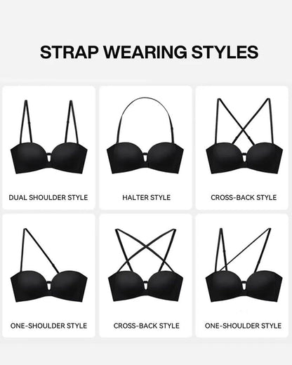 Strapless Push-up Bra - Cleavage Enhancer