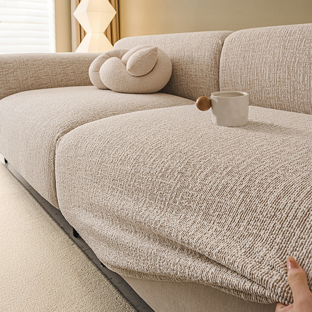 Elegant Chenille Stretch Sofa Cover